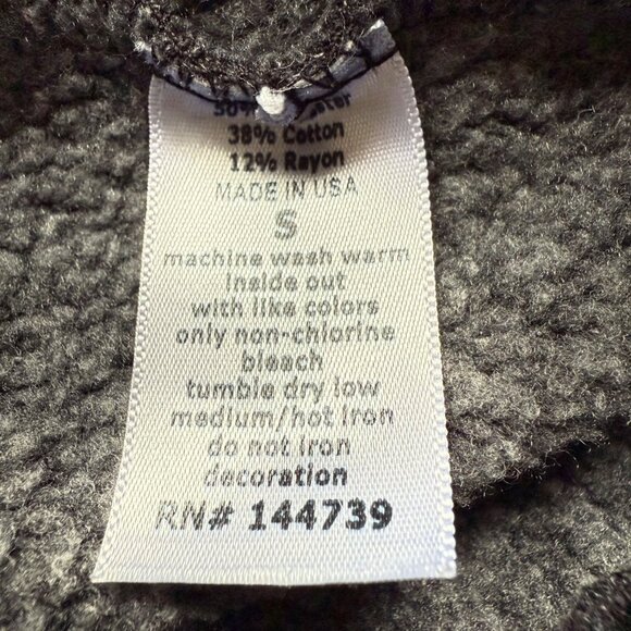 Sol Angeles Size S Charcoal Gray US Open New York City Crewneck Sweatshirt Smal - Picture 8 of 10